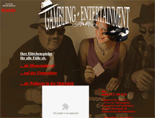 Tablet Screenshot of gambling-entertainment.de